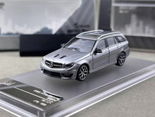 Load image into Gallery viewer, King 1:64 Gray C63 S204 Wagon Touring Sports Model Diecast Metal Car New Collection
