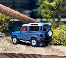 Load image into Gallery viewer, LCD 1:64 Blue Defender 90 ORV SUV Off Road Sports Model Diecast Metal Car New Collection
