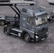 Load image into Gallery viewer, 1:64 Black Bird Actros Gigaspace 4x2 Trailer Truck Model Diecast Metal Car New Collection
