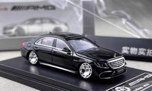 Load image into Gallery viewer, RM 1:64 Black S63 W222 V12 VIP Luxury Sedan Sports Model Diecast Metal Car New Collection
