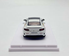 Load image into Gallery viewer, Howie 1:64 White C63s Coupe Safty Sports Model Diecast Metal Car New Collection
