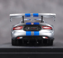 Load image into Gallery viewer, HM 1:64 Silver Blue Viper MK3 ACR Coupe Sports Model Diecast Metal Car New Collection
