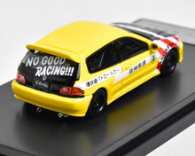 Load image into Gallery viewer, SW 1:64 Yellow JDM Civic SIR Eg6 Hatchback Sports Model Diecast Metal Car New Collection
