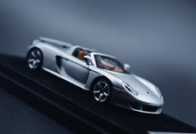 Load image into Gallery viewer, YM 1:64 Silver Carrera GT Racing Sports Model Diecast Resin Car New Collection
