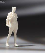 Load image into Gallery viewer, 1:64 Painted Unpainted Figure Model Miniature Resin Diorama Sand White Tee Man
