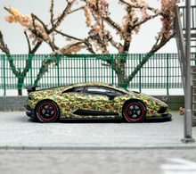 Load image into Gallery viewer, JEC 1:64 Black Huracan LP610 LBWK Racing Sports Model Diecast Metal Car New Collection
