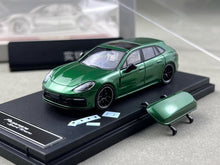 Load image into Gallery viewer, RM 1:64 Green Panamera Turismo Sports Model Diecast Metal Car New Collection
