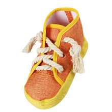 Load image into Gallery viewer, Dog Squeaky Toys Shoes-Shaped Chew Tear-Resistant Plush for Teeth Grinding Pet
