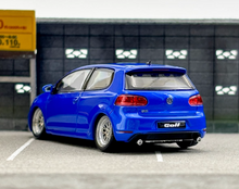 Load image into Gallery viewer, Maxwell 1:64 Blue VW Golf GTI MK6 BBS VIP Sports Model Diecast Metal Car New Collection
