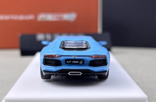 Load image into Gallery viewer, VA 1:64 Blue Aventador LP700-4 Sports Model Diecast Metal Car New Collection
