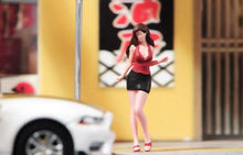 Load image into Gallery viewer, 1:64 Painted Figure Model Miniature Resin Diorama Sand Mini Skirt Sexy Girl Lady New Collection
