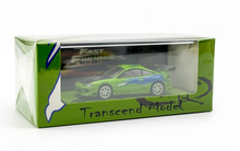 Load image into Gallery viewer, Transcend 1:64 Green 1995 Eclipse GS FNF Sports Model Diecast Metal Car New Collection
