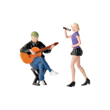 Load image into Gallery viewer, 1:64 Painted Figure Mini Model Miniature Resin Diorama Singer Artist Pop Star New Scene
