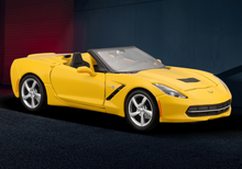 Load image into Gallery viewer, Maisto 1:24 Yellow 2014 Corvette Stingray Sports Model Diecast Metal Car New Collection
