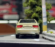Load image into Gallery viewer, Masdi 1:64 Gold A8L D4 Luxury Sedan Sports Model Diecast Metal Car New Collection
