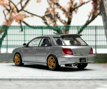 Load image into Gallery viewer, 1:64 Furuya Silver Impreza WRX STI VII 7 Wagon Sport Model Diecast Metal Car
