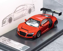 Load image into Gallery viewer, LMF 1:64 Red R8 LMS Ultra Racing Sports Model Diecast Metal Car New Collection
