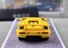 Load image into Gallery viewer, FY 1:64 Yellow Countach LP5000 QV Racing Sports Model Diecast Metal Car New Collection
