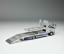 Load image into Gallery viewer, GCD 1:64 Silver Fuso Fighter MK2 Tow Trailer Truck Model Diecast Metal Car New Collection
