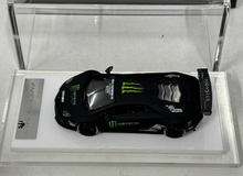 Load image into Gallery viewer, Onemodel 1:64 Black LP700 Aventador LB Monster Sports Model Diecast Resin Car
