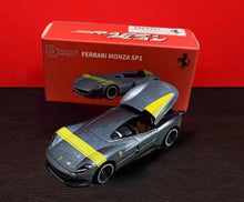 Load image into Gallery viewer, Bburago 1:64 Grey Ferrari Monza SP1 Racing Sports Model Toy Metal Car BN
