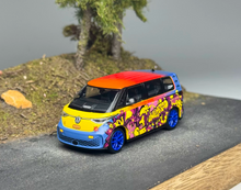 Load image into Gallery viewer, Minigt 1:64 Graffiti ID Buzz EV Mini Van Sports Model Diecast Metal Car New Collection
