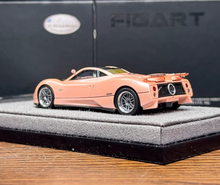 Load image into Gallery viewer, FIGART 1:64 Pink Zonda C12s Sports Model Diecast Resin Car New Collection
