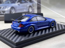 Load image into Gallery viewer, Fine 1:64 Blue CLK DTM Widebody Coupe Sports Model Diecast Metal Car New Collection
