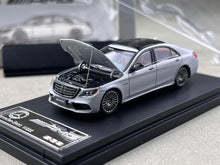 Load image into Gallery viewer, RM 1:64 Silver S63 W222 V12 Luxury Sedan Sports Model Diecast Metal Car New Collection
