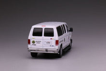 Load image into Gallery viewer, 1:64 596 White Hollywood E350 Super Duty Wagon Van Model Diecast Metal Car

