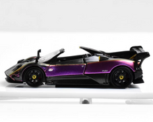 Load image into Gallery viewer, RM 1:64 Purple Zonda 760 MY Convertible Sports Model Diecast Metal Car New Collection
