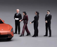 Load image into Gallery viewer, 1:64 Painted Figure Model Miniature Resin Diorama Toy Sand Bodyguard Security
