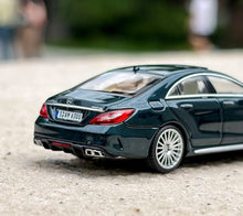 Load image into Gallery viewer, Mortal 1:64 Green CLS 63 4 Matic Sedan Sports Model Diecast Metal Car New Collection
