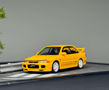 Load image into Gallery viewer, FUJI 1:64 JDM Yellow Lancer EVO III 3 GSR Sports Model Diecast Metal Car New Collection
