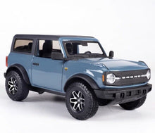 Load image into Gallery viewer, Maisto 1:24 2021 Blue FORD Bronco Badlands SUV Sports Model Diecast Metal Car BN
