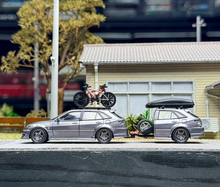 Load image into Gallery viewer, Mortal 1:64 Grey ALTEZZA GITA AS300 Wagon Trailer Model Diecast Metal Car New Collection
