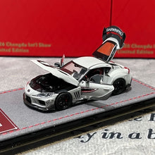Load image into Gallery viewer, Topart 1:64 Gray Shark Supra A90 Sports Open Model Diecast Metal Car New Collection
