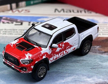 Load image into Gallery viewer, GCD 1:64 White Toyota Tacoma Pick Up Truck Model Toy Diecast Metal Car BN

