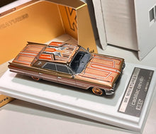 Load image into Gallery viewer, MK 1:64 HEC Brown Deville Muscle Lowrider Sport Model Diecast Metal Car New Collection
