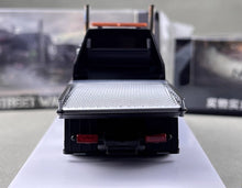 Load image into Gallery viewer, SW 1:64 Black Kamaz Kama3 Flatbed Tow Truck Sports Model Diecast Metal Car New Collection

