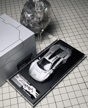 Load image into Gallery viewer, PSC 1:64 Silver LP800-4 Racing Sports Model Diecast Metal Car New Collection
