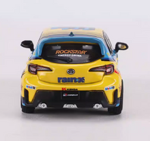 Load image into Gallery viewer, GCD 1:64 Yellow 2022 GR Corolla Hatchback Sports Model Diecast Metal Car New Collection

