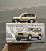 Load image into Gallery viewer, Masdi 1:64 1994 Gold Land Cruiser LC80 ORV Sports Model Diecast Metal Car New Collection
