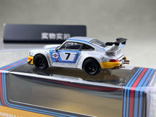 Load image into Gallery viewer, MM 1:64 Silver RWB 964 #7 Racing Sports Model Diecast Metal Car New Collection
