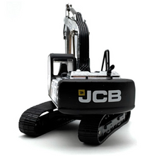 Load image into Gallery viewer, 1:76 Silver JCB Construction Excavator Digger Model Diecast Metal New Collection
