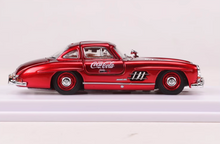 Load image into Gallery viewer, BSC 1:64 Red Coke 1955 300SL Coupe Sports Classic Model Diecast Metal Car New Collection
