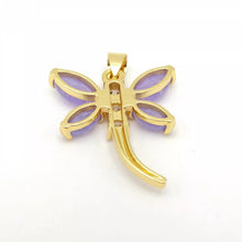 Load image into Gallery viewer, Nature Jade Draganfly Pendant Necklace Gift For Woman Jewelry charm Blessing D
