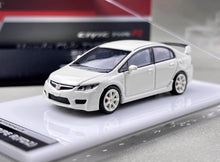 Load image into Gallery viewer, MH 1:64 Championship White Civic Type R FD2 Sports Model Diecast Metal Car BN
