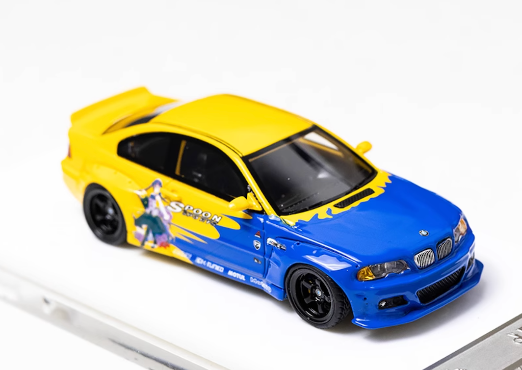 1:64 Spoon M3 E46 Pandem Coupe Sports Model Diecast Resin Car BN