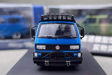 Load image into Gallery viewer, Mortal 1:64 Blue VW T3 Multi Van Camper Sports Model Diecast Metal Car New Collection
